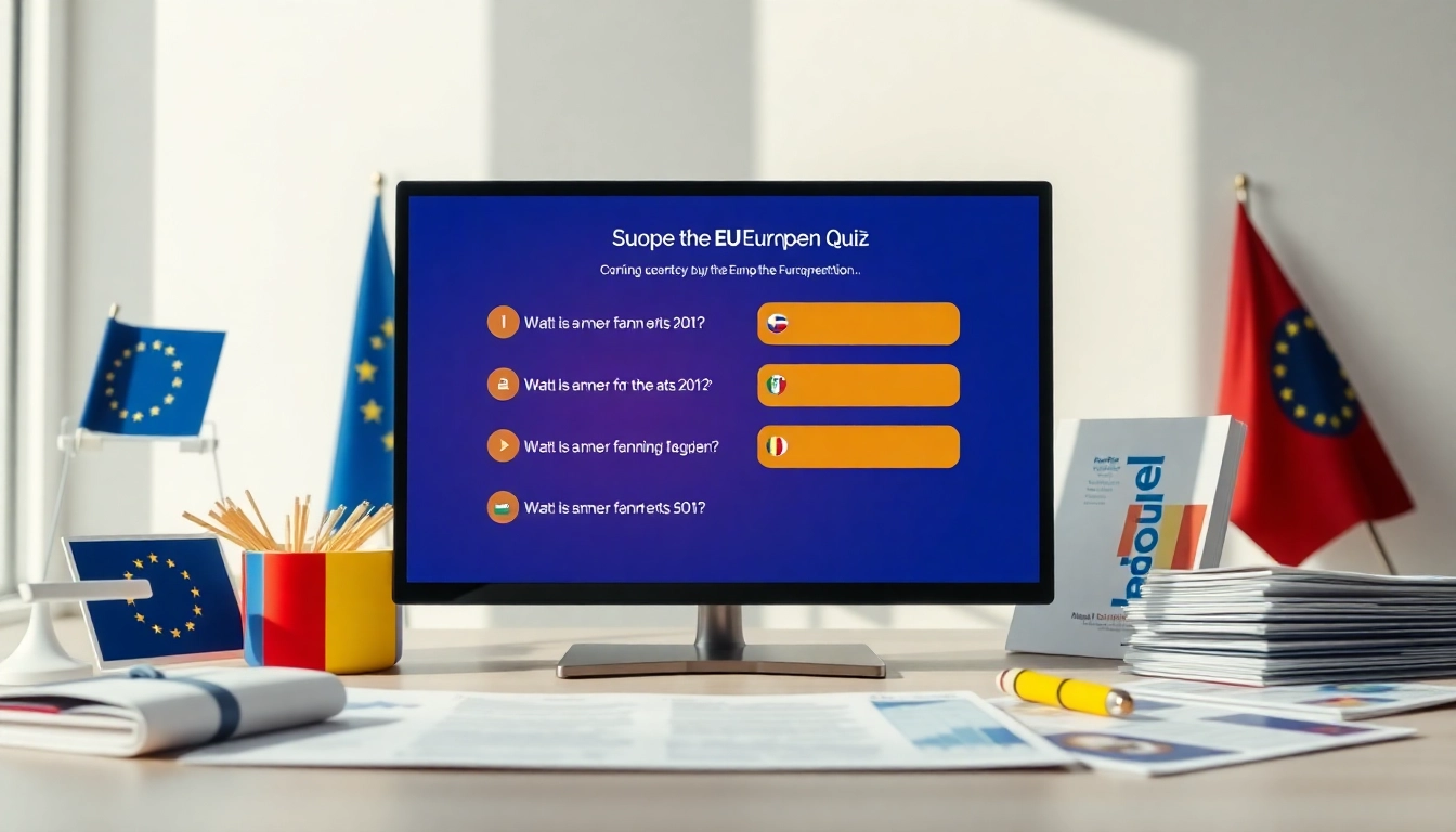 Thumbnail for Spannendes Quiz Zur Europischen Union Teste